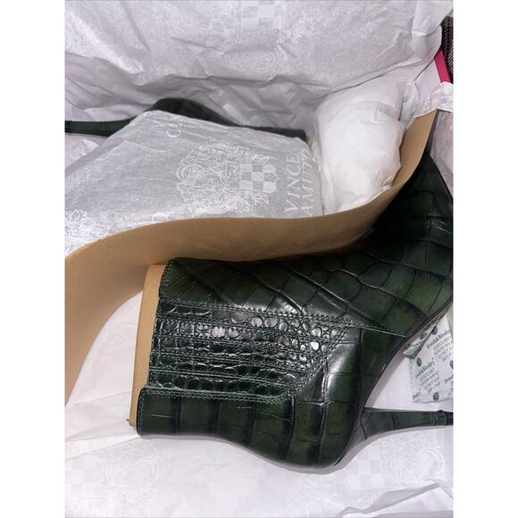 Vince Camuto Women's Footwear Ambind Ankle Boot Deep Green Size 5m - Picture 5 of 7